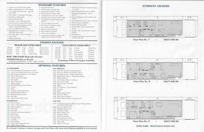 Stardust Cruisers Specification Brochure