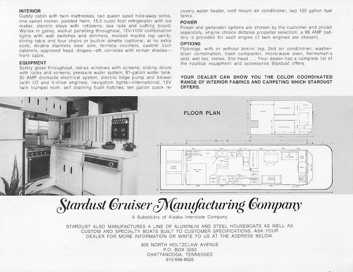 Stardust 54 Brochure