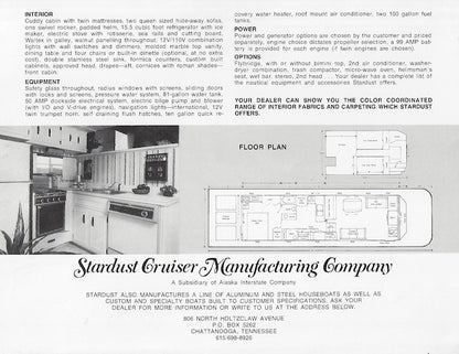 Stardust 54 Brochure