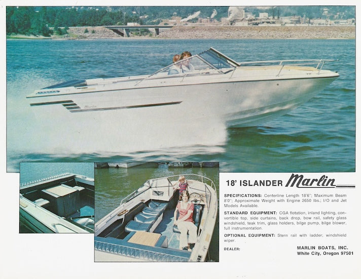 Marlin Islander 18 Brochure