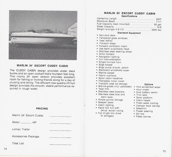 Marlin 1980s Dealer Factbook