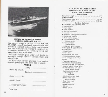 Marlin 1980s Dealer Factbook