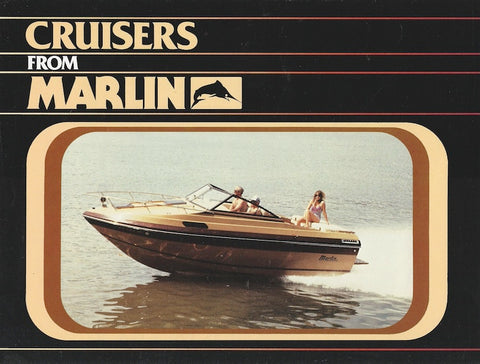 Marlin 1984 Cruisers Brochure