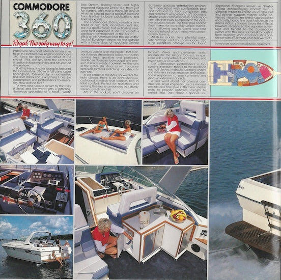 Regal 1986 Brochure