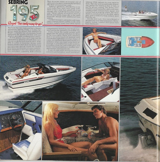 Regal 1986 Brochure