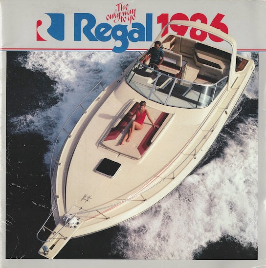 Regal 1986 Brochure