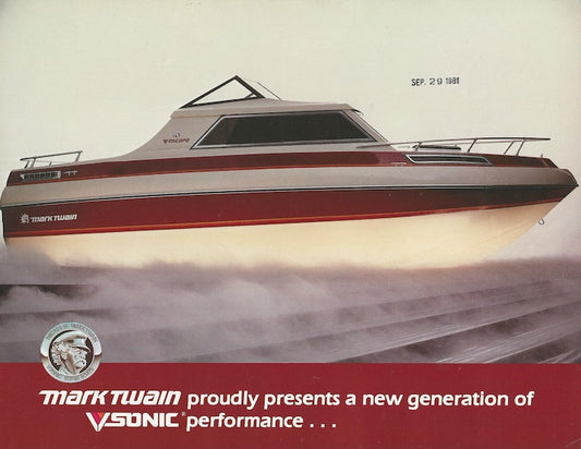 Mark Twain 1982 Abbreviated Brochure