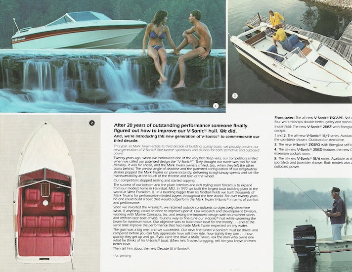 Mark Twain 1982 Abbreviated Brochure