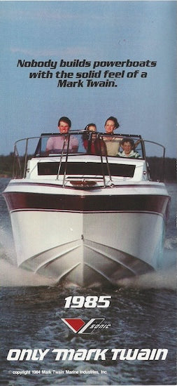 Mark Twain 1985 Mini Brochure