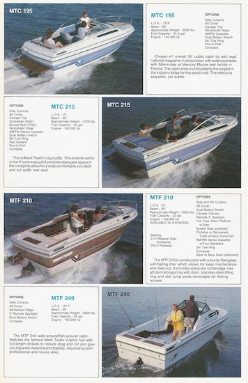 Mark Twain 1987 Brochure