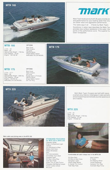 Mark Twain 1987 Brochure