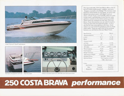 Mark Twain 250 Costa Brava Brochure