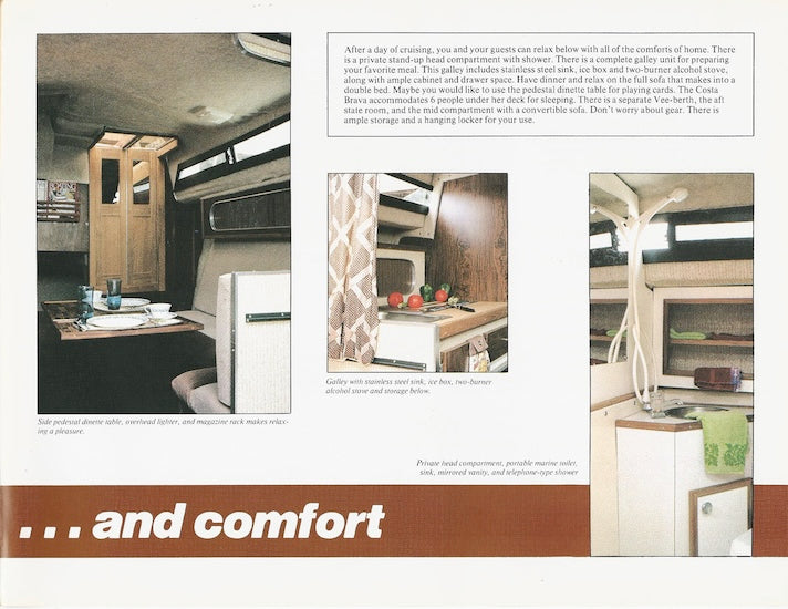 Mark Twain 250 Costa Brava Brochure