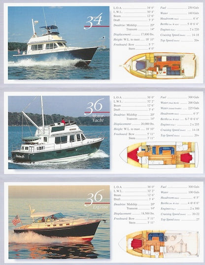 Sabreline 1999 Mini Brochure