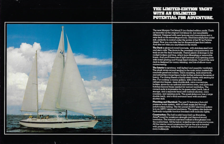 Morgan 512 Out Island Brochure