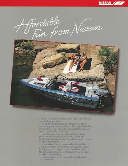 Nissan Bowrider SP1570BR Brochure
