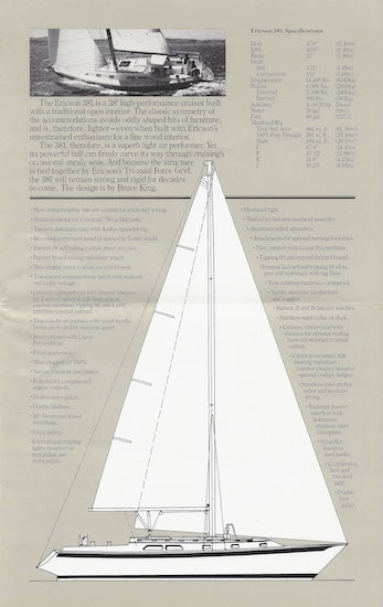 Ericson 381 Poster Brochure