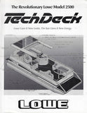 Lowe Tech Deck 2500 Specification Brochure