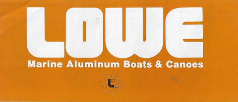 Lowe 1981 Abbreviated Brochure
