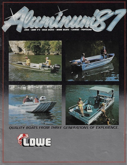Lowe 1987 Brochure