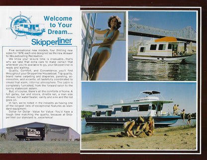 Skipperliner 1978/79 Houseboat Brochure