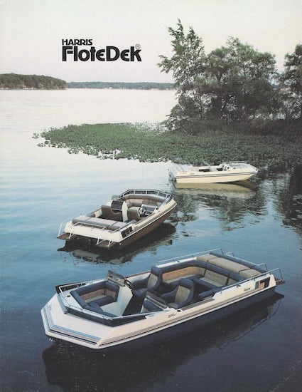 Harris 1986 FloteDek Brochure