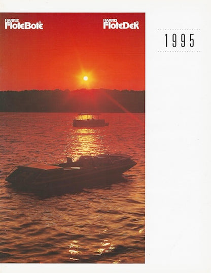 Harris 1995 FloteBote & FloteDek Brochure