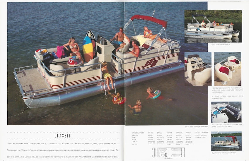 Harris 1995 FloteBote & FloteDek Brochure