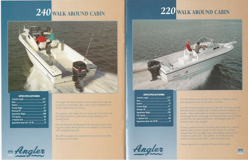 Angler 1999 Brochure