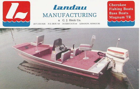 Landau 1983 Fish & Bass Boats Brochure