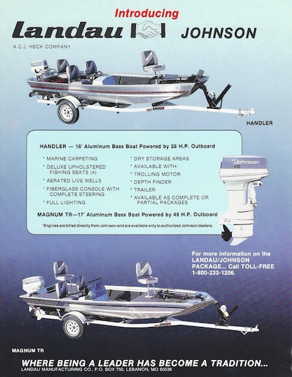 Landau Johnson & Evinrude Brochure