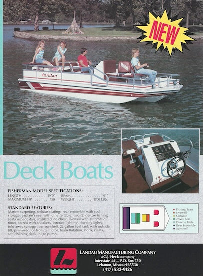Landau Deck Boats Brochure