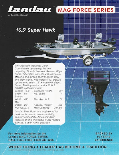 Landau Castaway 20 & Super Hawk 16.5 Brochure