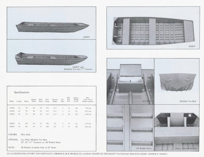 Landau Commercial & All Welded Seires Brochure