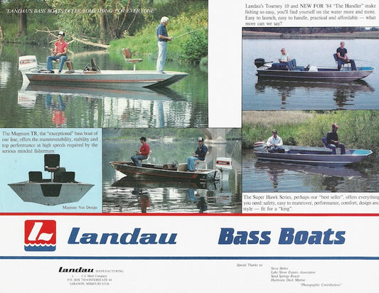 Landau Bass Boats Brochure