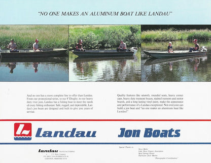 Landau Jon Boats Brochure