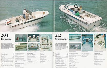 Grady White 1981 Press Proof Brochure