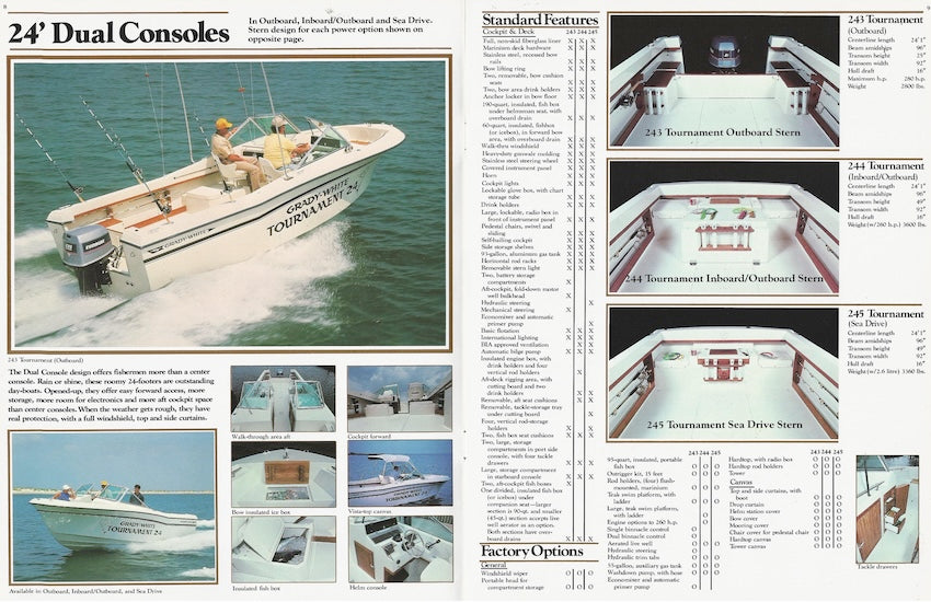 Grady White 1983 Brochure