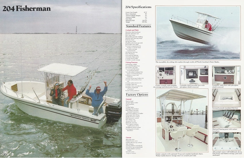 Grady White 1984 Brochure