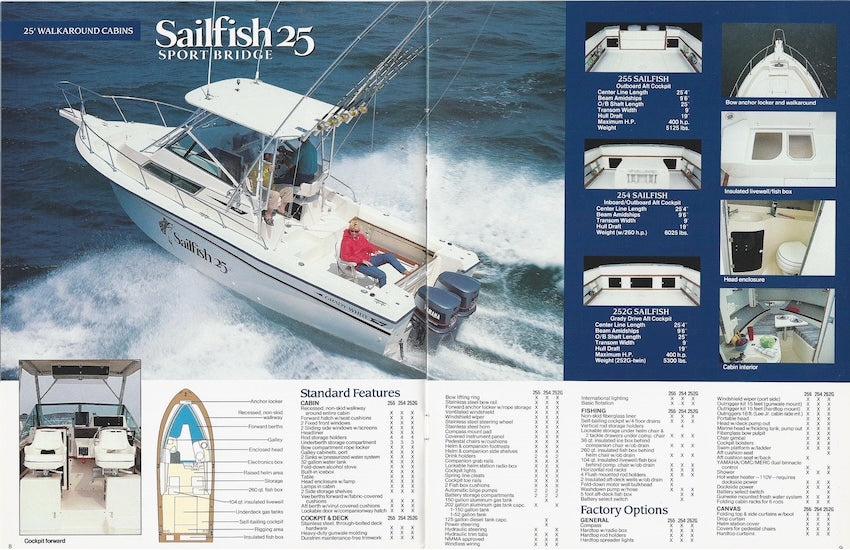 Grady White 1991 Brochure