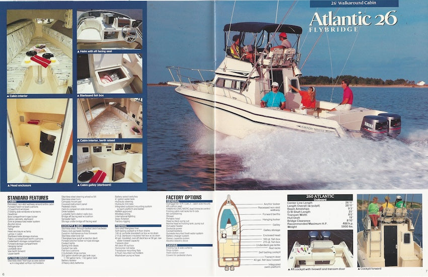 Grady White 1992 Brochure – SailInfo I boatbrochure.com