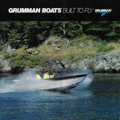 Grumman 1990 Poster Brochure