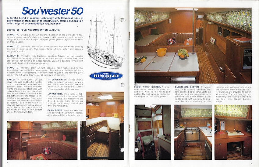 Hinckley Sou'wester 50 Brochure