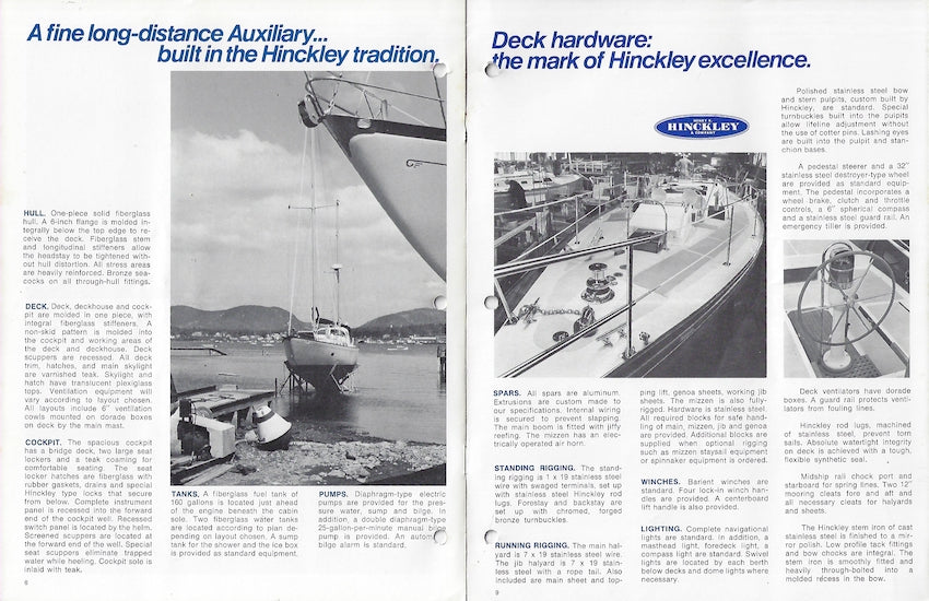Hinckley Sou'wester 50 Brochure