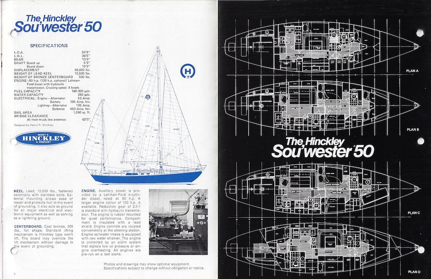 Hinckley Sou'wester 50 Brochure