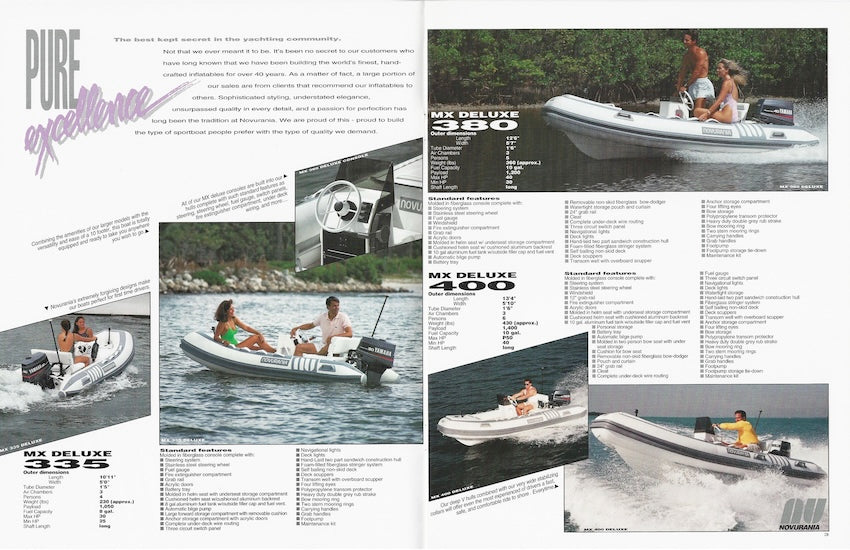 Novurania MX Deluxe Brochure