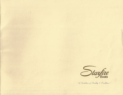 Starfire 1970s Brochure