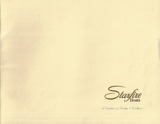 Starfire 1970s Brochure