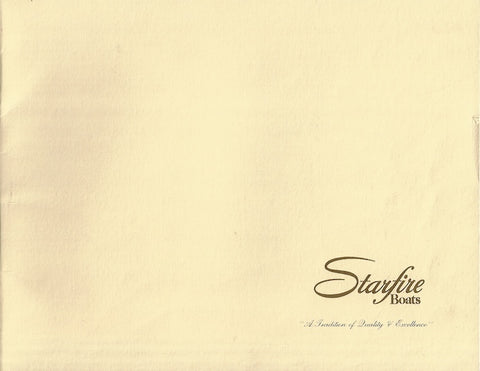 Starfire 1970s Brochure