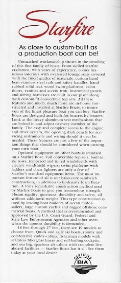 Starfire Abbreviated Brochure